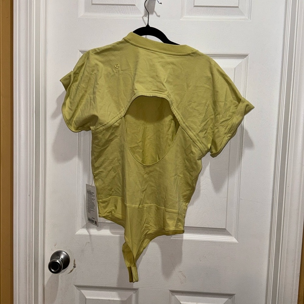 Lululemon heavyweight cotton T-shirt, bodysuit size large NWT - Picture 4 of 7